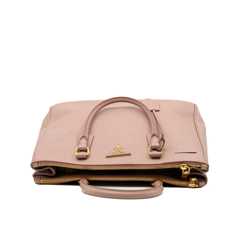 Galleria Tote leather beige  ghw