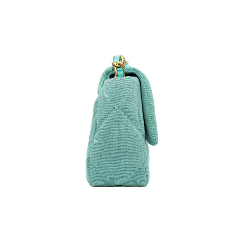 19 medium in denim lake green ghw seri 31