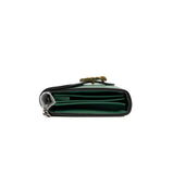 thumbnail dionysus wallet on chain in leather green gphw
