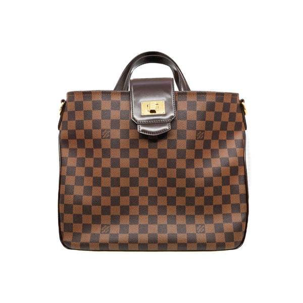 canvas cabas tote bag in monogram GHW