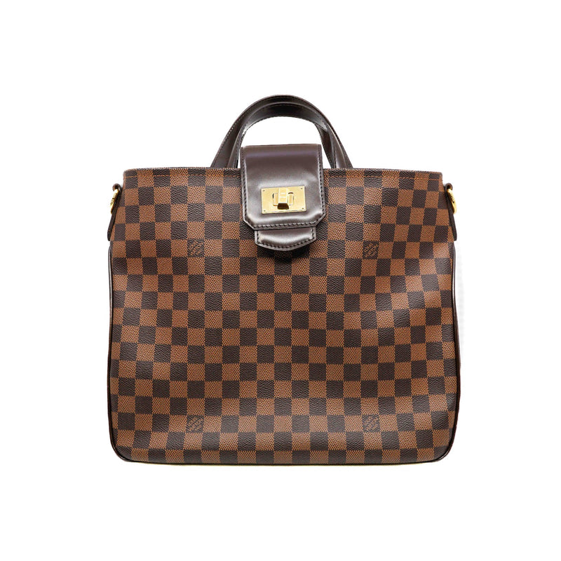 canvas cabas tote bag in monogram GHW