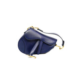thumbnail saddle small navy leather
