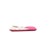 thumbnail card holder in pink/multicolour monogram