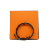 thumbnail pop H belt in epsom etoupe RGHW size