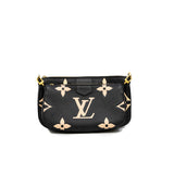 thumbnail multi pochette accessoires in monogram empreinte black leather ghw