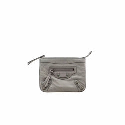 zippy pouch small grey phw - L'UXE LINK