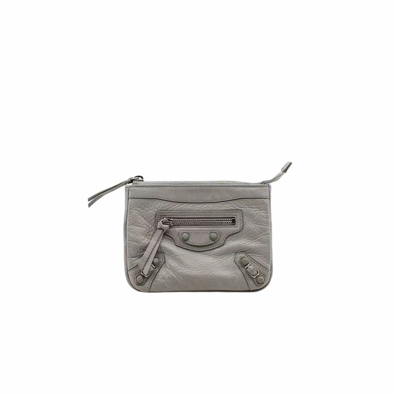 zippy pouch small grey phw - L'UXE LINK