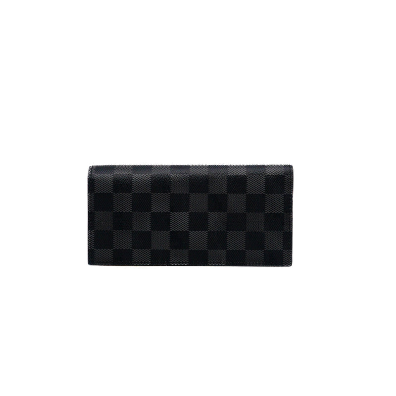 long wallet black/grey damier graphite