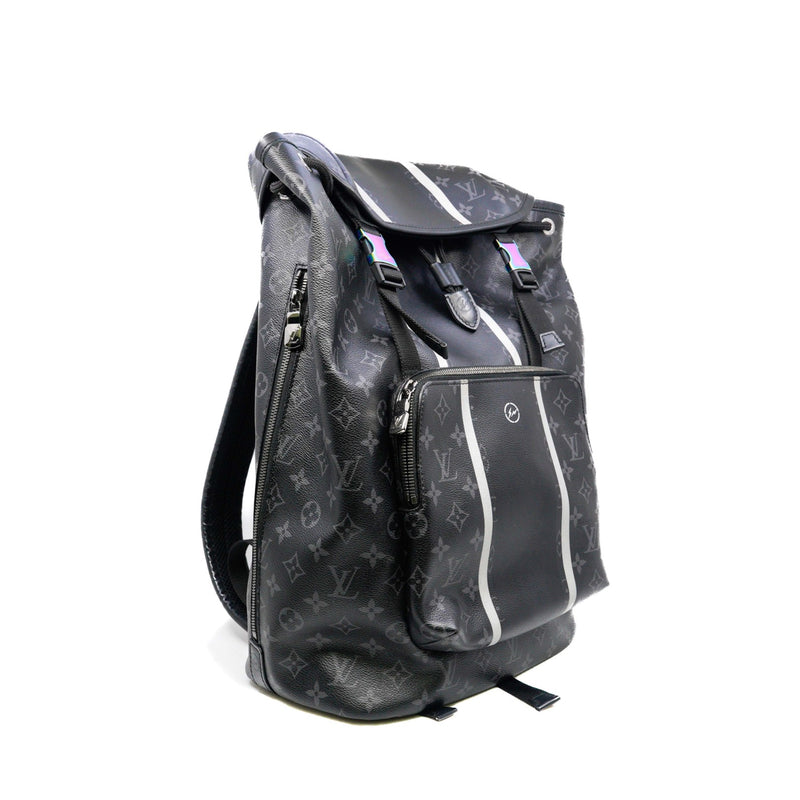 fragment black eclipse monogram  zack backpack
