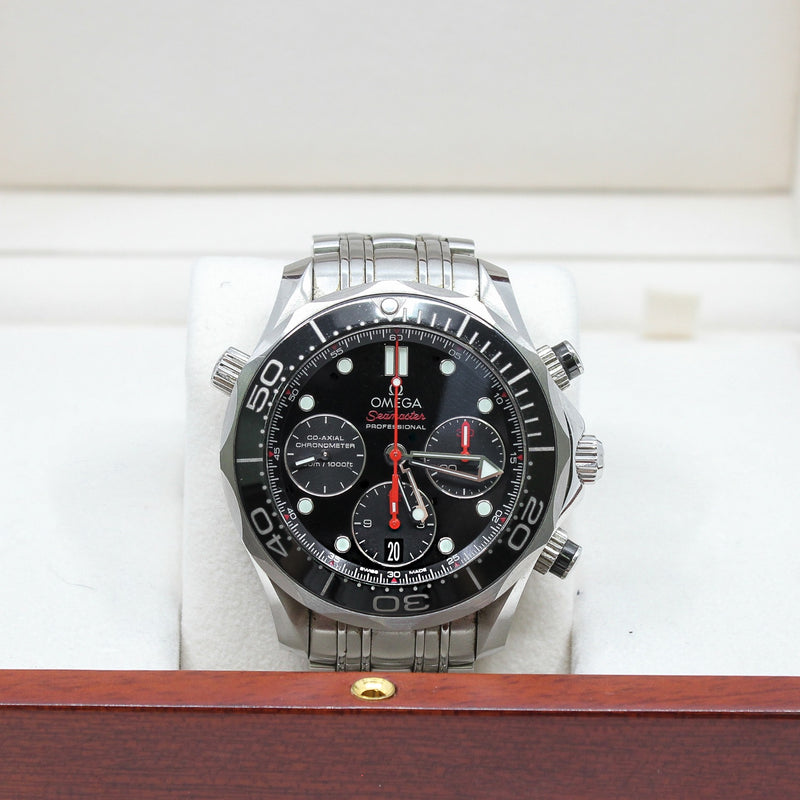 seamaster 21230425001001 black dial - L'UXE LINK