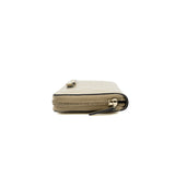 thumbnail long wallet in gg leather gold
