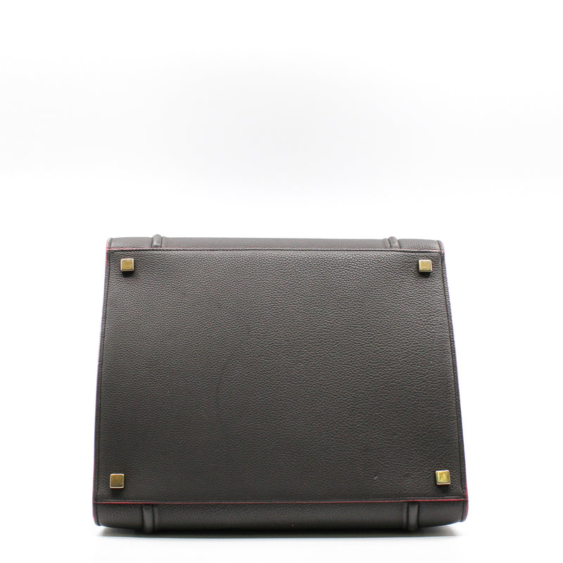 photam medium dark grey and red mix - L'UXE LINK