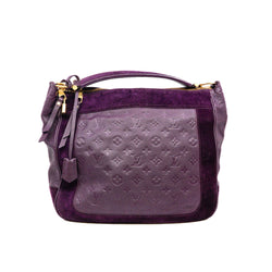 Audacieuse MM Monogram Empreinte Aube Purple Suede/Calf GHW With Strap - L'UXE LINK