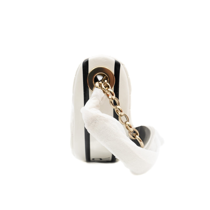 vibe hobo in lambskin white ghw 2022 - L'UXE LINK