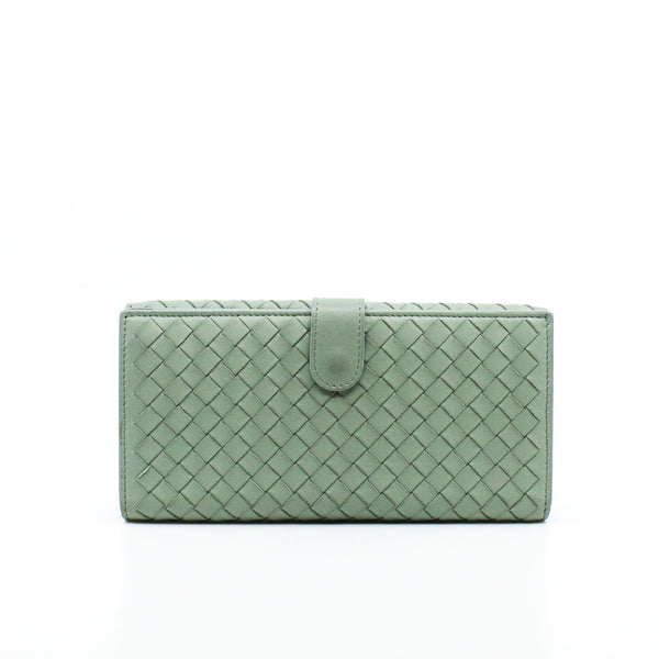wallet light green - L'UXE LINK