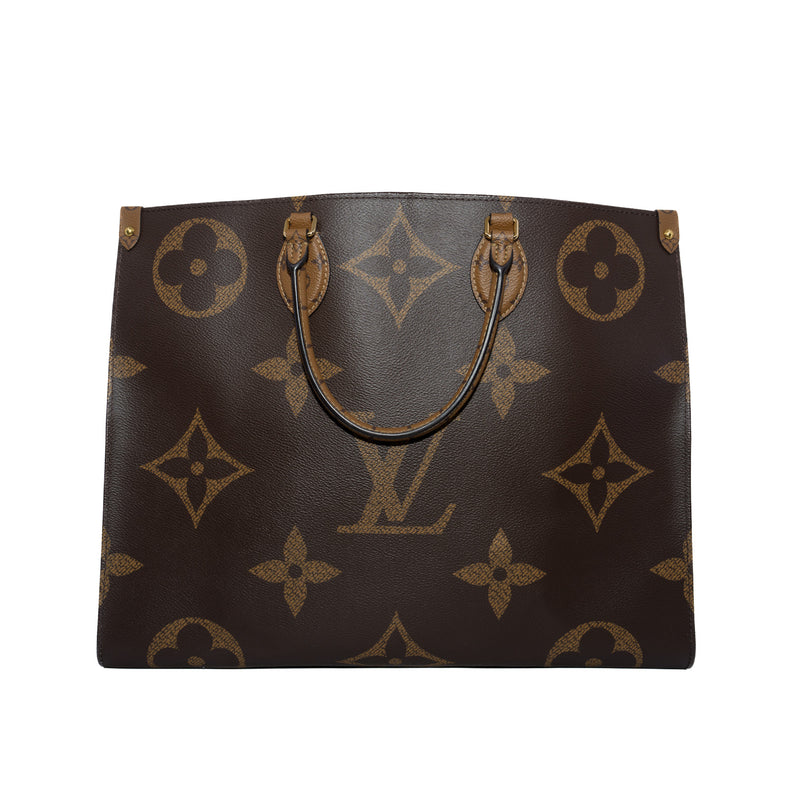 OnTheGo GM Monogram Reverse Monogram Canvas Tote Bag - L'UXE LINK