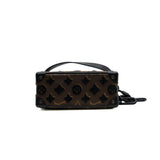 thumbnail mini soft trunk in monogram tuffetage black hw