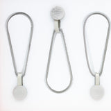 thumbnail scarf hanging system BNIB silver