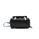 thumbnail sequins backpack in black/blue leather phw 2016