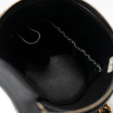 thumbnail round vanity with top handle in black lambskin ghw #TAGNXXXX