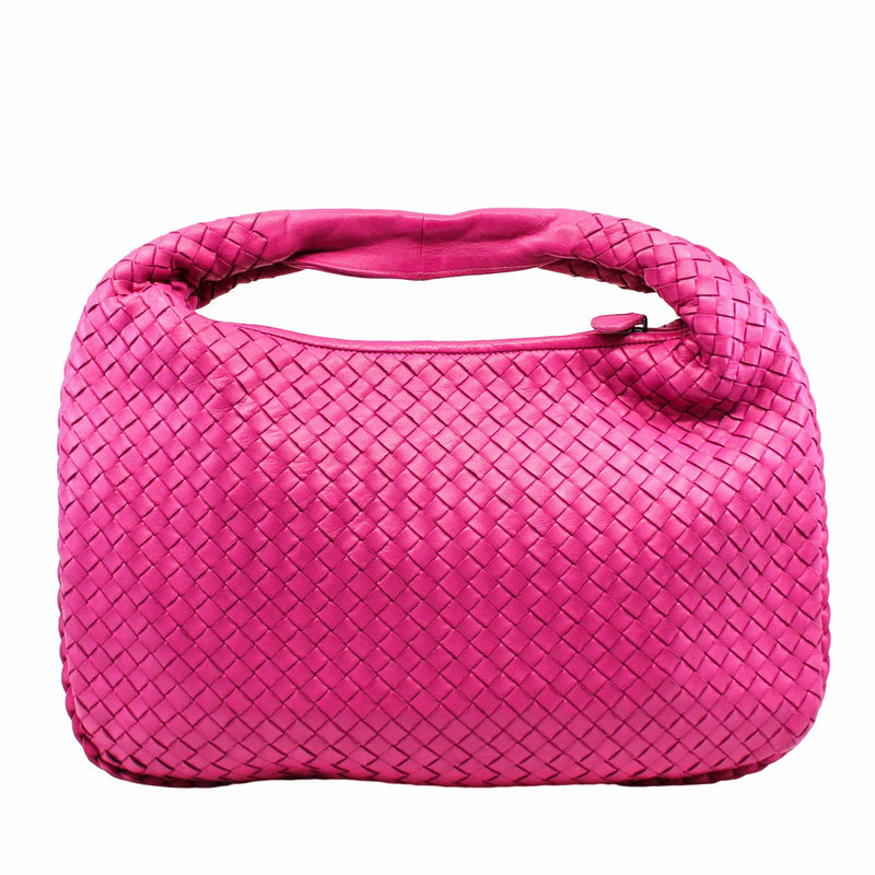 Intercciato Hobo Bag Pink Ghw - L'UXE LINK