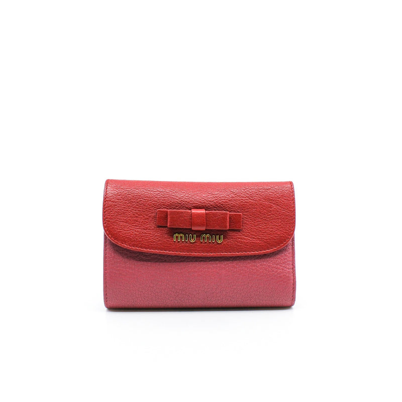 wallet small  goat mix color - L'UXE LINK