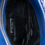thumbnail nappa matelasse crystal in navy calfskin phw