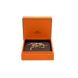 thumbnail double kelly clochette diamonds bracelet in 18k rg #sh