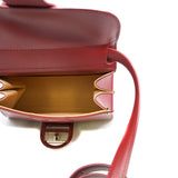 thumbnail mini brillant red calfskin ghw