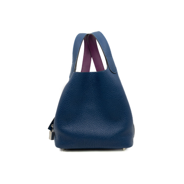 picotin 18 in navy tc D stamp phw