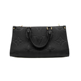 thumbnail OnTheGo East West black Monogram Empreinte Leather ghw