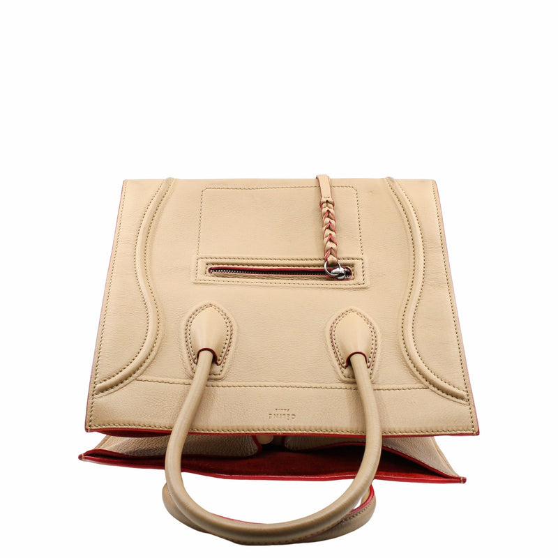Phantom Bag Leather Medium beige ghw - L'UXE LINK