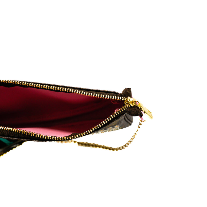 Limited Edition Vivienne Mini Monogram Pochette Accessoires Baguette Handbag GHW - L'UXE LINK