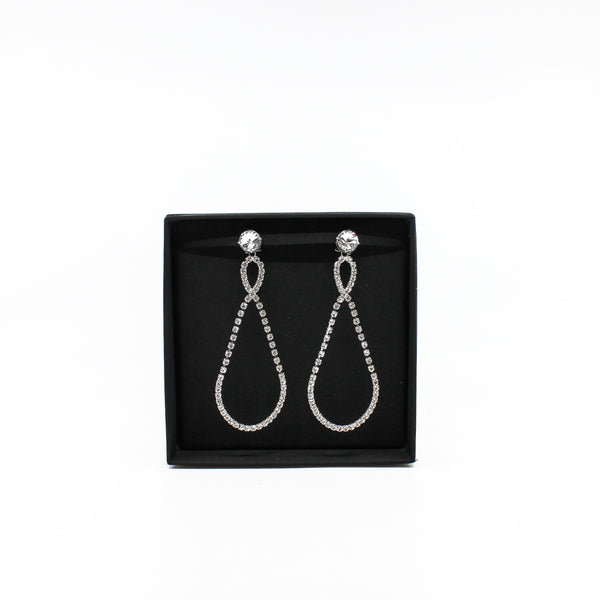 crystal earring - L'UXE LINK
