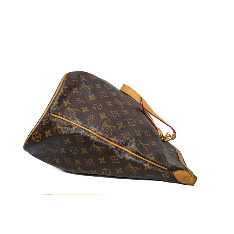 Palermo GM Brown Monogram Canvas Handbag GHW 2008 - L'UXE LINK