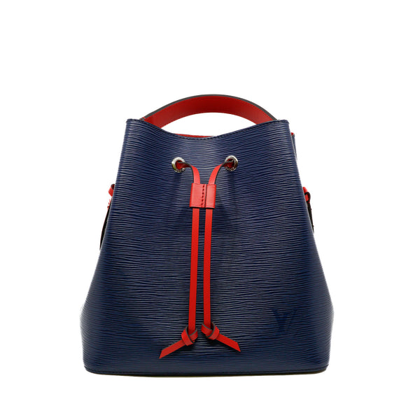 epi neonoe handbag blue and red - L'UXE LINK