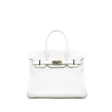 thumbnail birkin 30 in togo 01 white x stamp phw