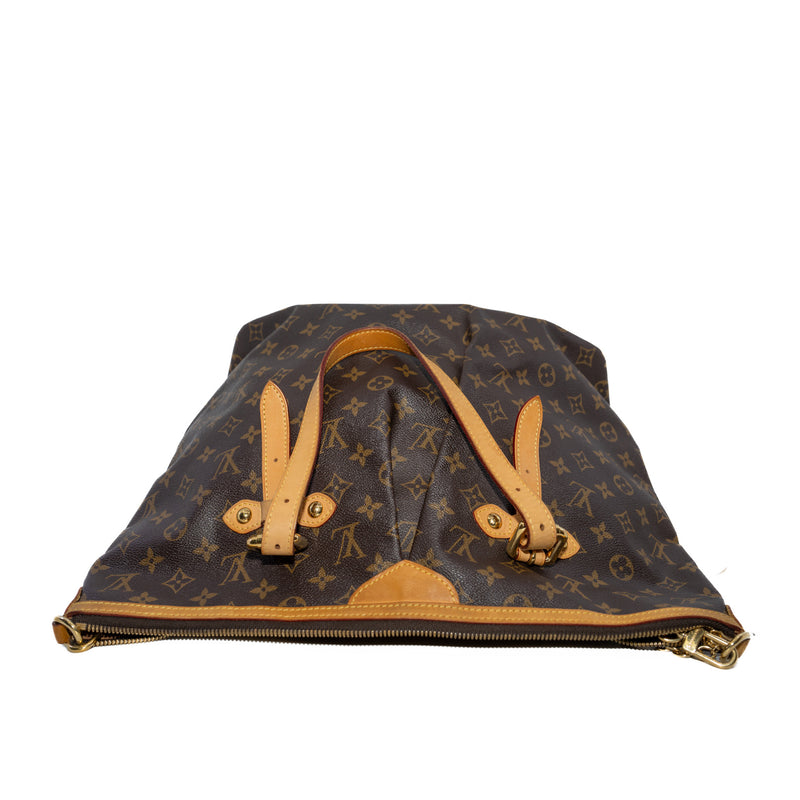 Palermo GM Brown Monogram Canvas Handbag GHW 2008 - L'UXE LINK