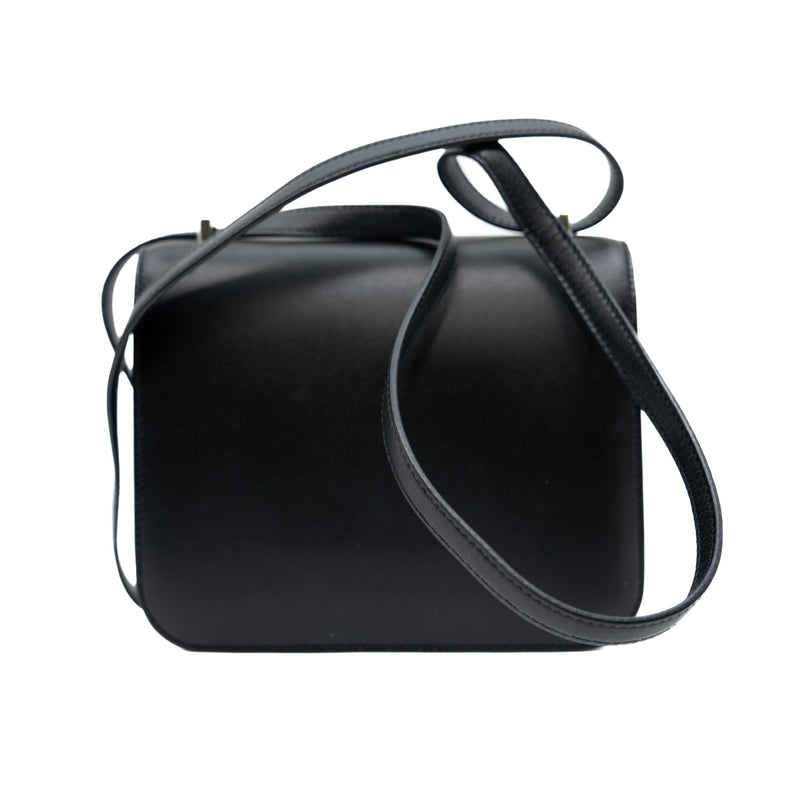 constance 19 mini with lizard buckle in monsieur black phw Z stamp