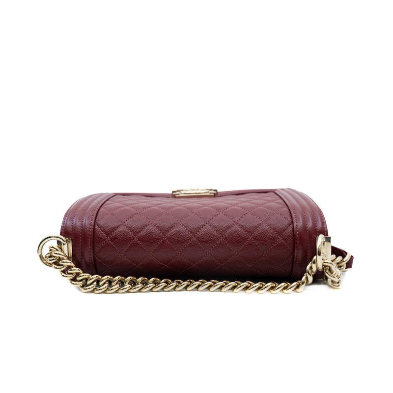 medium leboy in caviar winered ghw #K1Cx7xxx