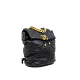 thumbnail 19 bag backpack in black lambskin seri UUXPXXXX