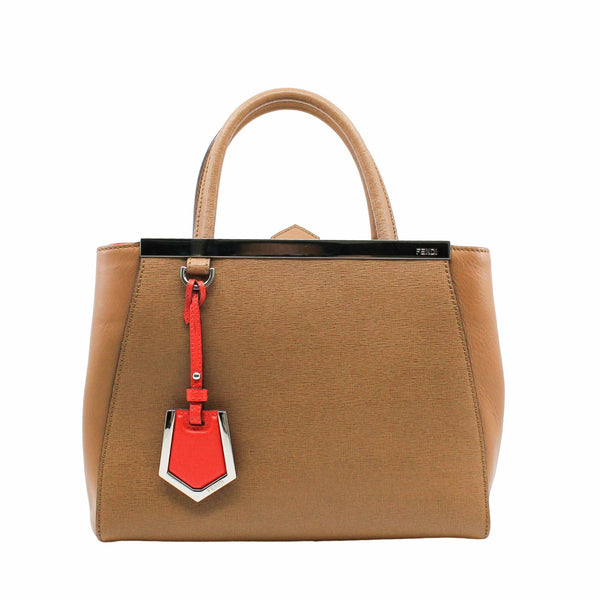 2Jours Bag Leather Petite small tan color GHW - L'UXE LINK