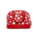 thumbnail LV x Yayoi Kusama Alma BB in epi red/ white phw