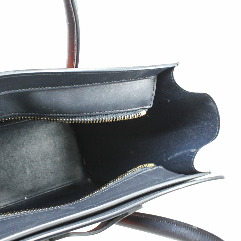 micro luggage orange red mix navy beige - L'UXE LINK