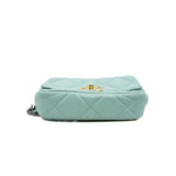 thumbnail 19 belt bag in lambskin green/blue ghw seri 29