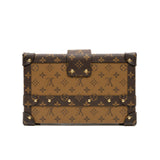 thumbnail petite malle in monogram reverse canvas ghw