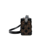 thumbnail mini soft trunk in monogram tuffetage black hw