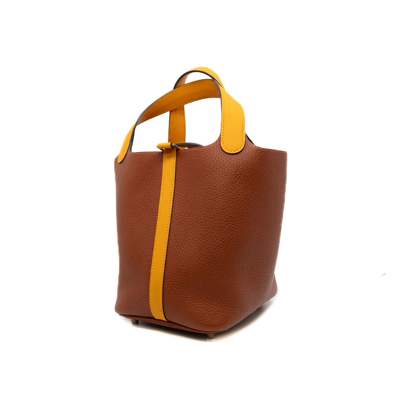 picotin 18 in brown&yellow tc A stamp phw