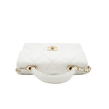 thumbnail cf style with top handle in caviar white ghw #NUN0XXXX