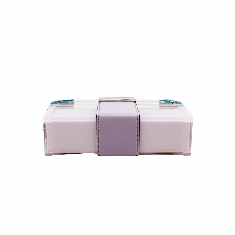 baguette trunk mini  purple phw rrp 6900 - L'UXE LINK